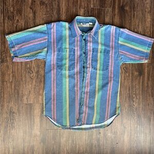 Vintage Impact Button Up